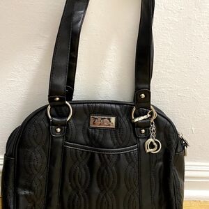 Black Quilted Handbag